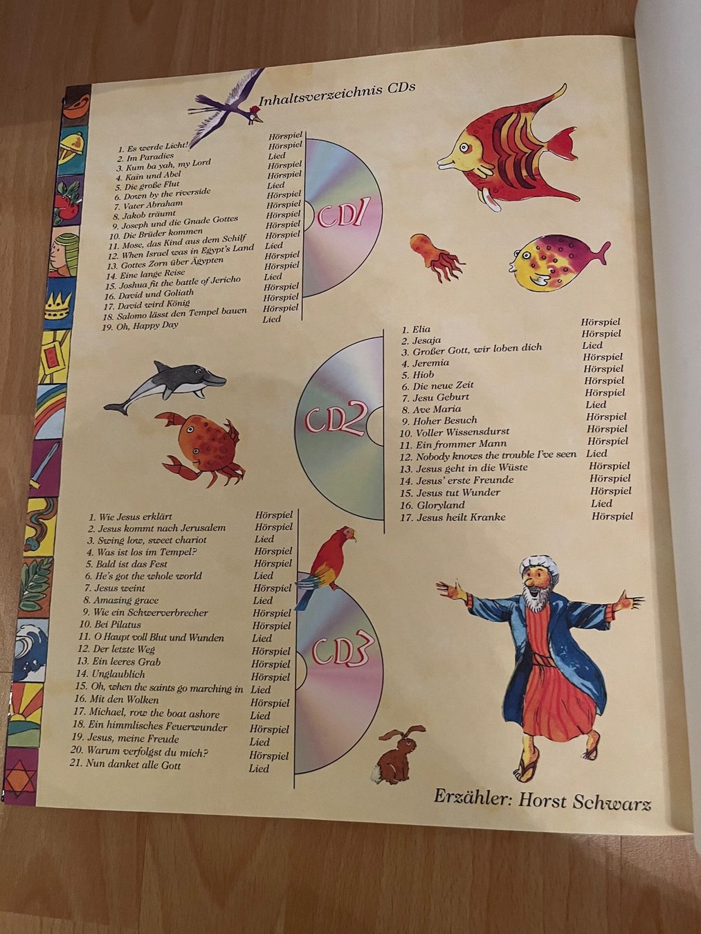 Libri: Grosse Kinderbibel mit 3 CDs – Nuovo (secondo la descrizione) da Hünenberg See venduto da spartakus02 9