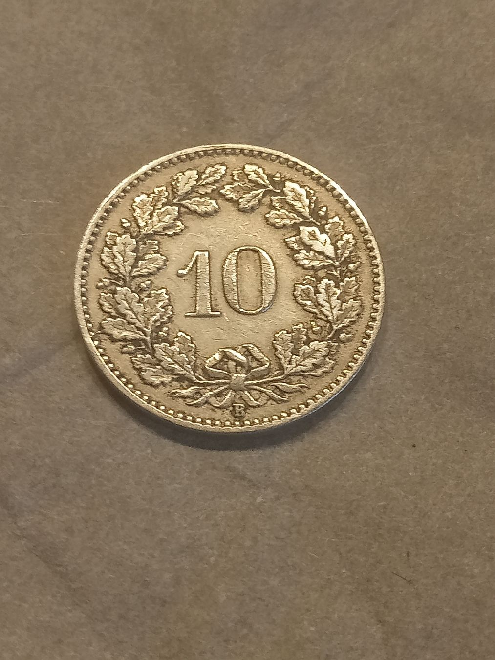 Alle Münzen: 10 cts 1919 rar!  – Gebraucht aus Alpnach Dorf von ake-7x7v 2