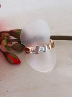 moderner 18Kt. RG Ring passend zum Set in der Auktion
