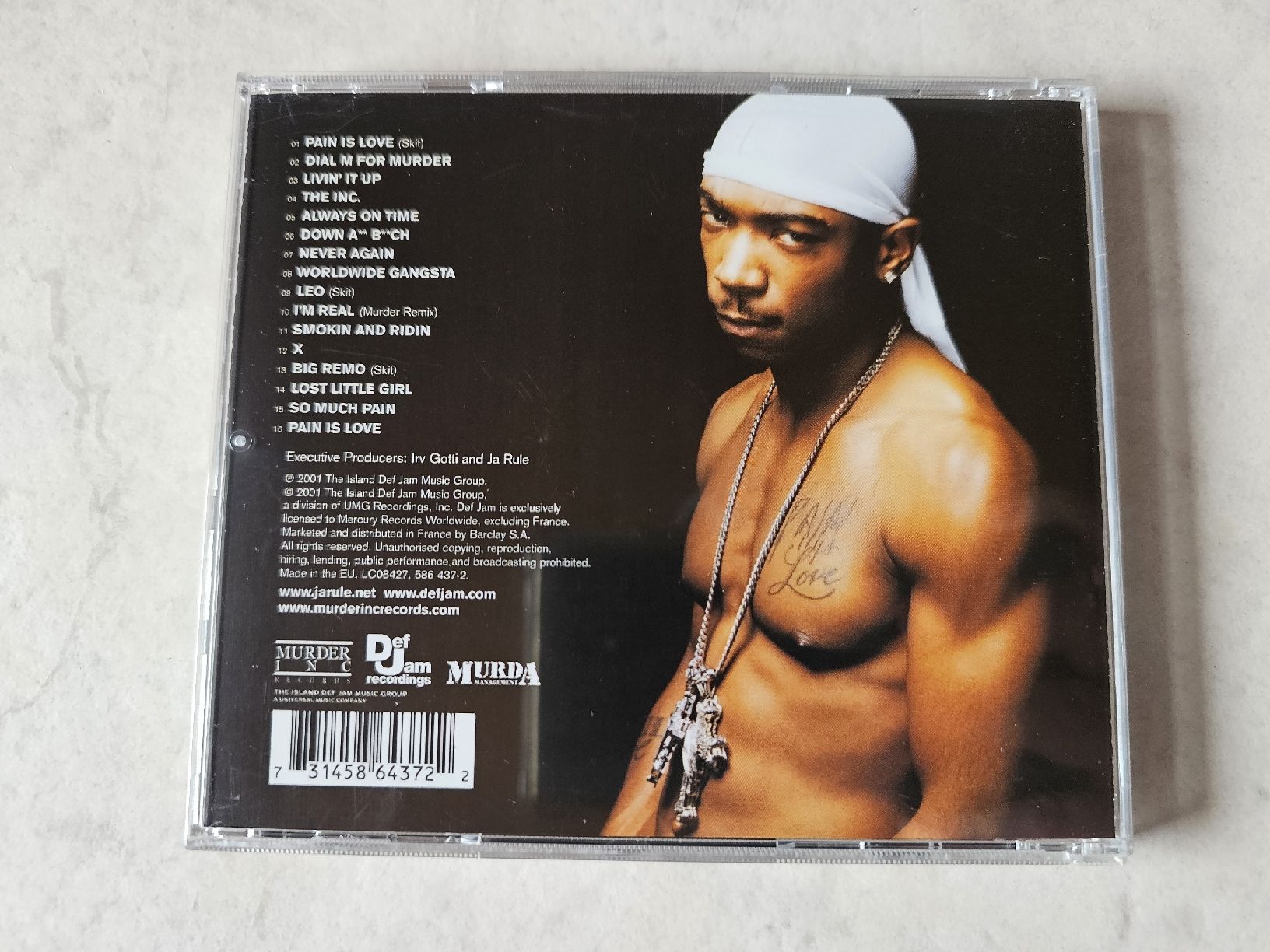 CD: Ja Rule  -  Pain Is Love – Usato da Schneisingen venduto da backstore24 1