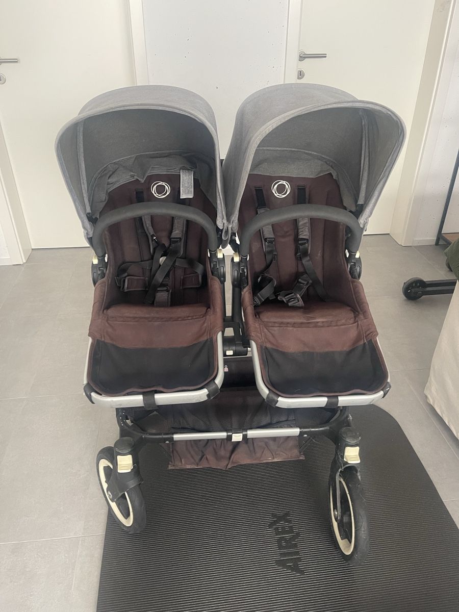 Bugaboo Carrozzine: Bugaboo Donkey Duo Pram - Great Condition! Summer Ready! – Usato da Arzier-Le Muids venduto da yen_7jpm