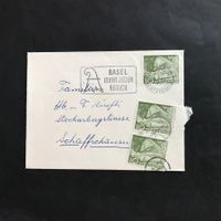 NP Brief aus BASEL 2 mit T-Entwertung auf Zst 299 (2 mal)