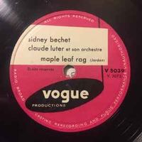 Sidney Bechet And Claude Luter Et Son Orchestre – Maple Leaf