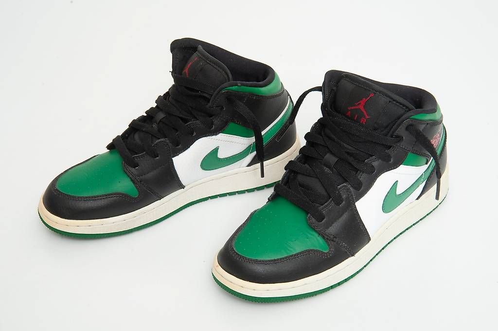 Jordan Scarpe da uomo: Nike Air Jordan - Mid Pine Green Toe – Usato da Lausanne venduto da Phlox02 1