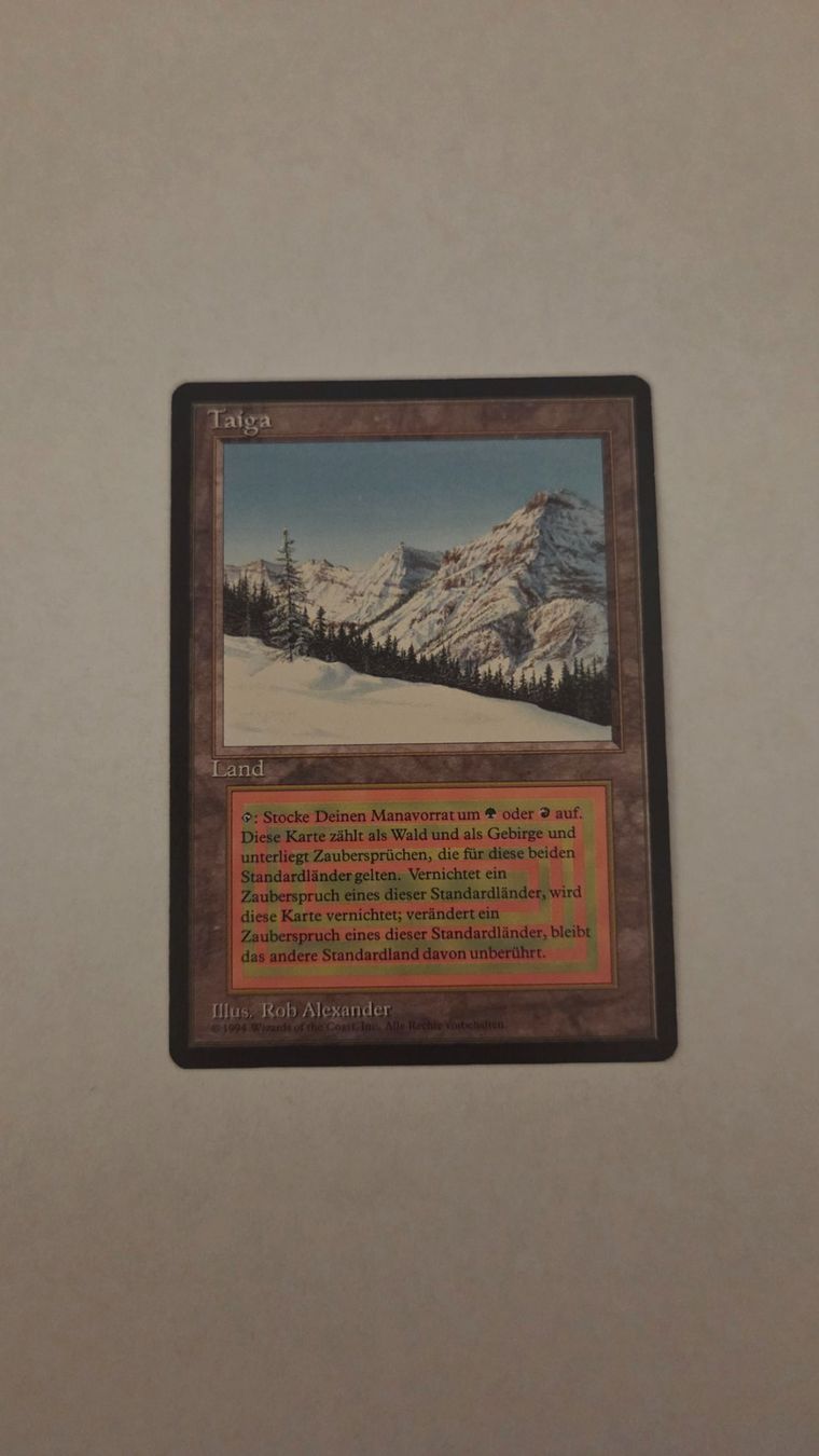 Magic The Gathering Carte collezionabili: Mtg TAIGA (Foreign Limited ) – Usato da Buchs SG venduto da Remomoses