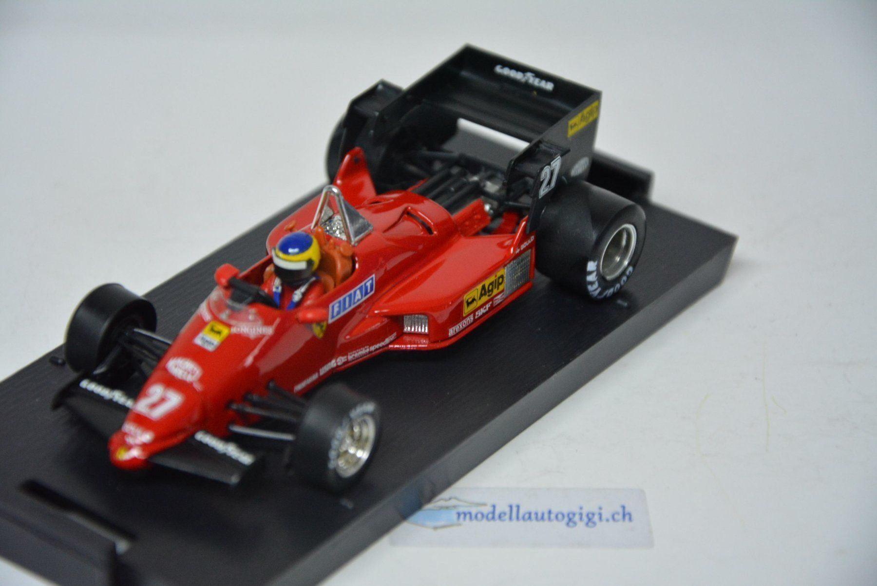Ferrari Modellini d'auto: Ferrari 126 C4 , G.P. Belgio 1984 , 1:43 – Nuovo e nell'imballaggio originale da Goldach venduto da Feivel9 2