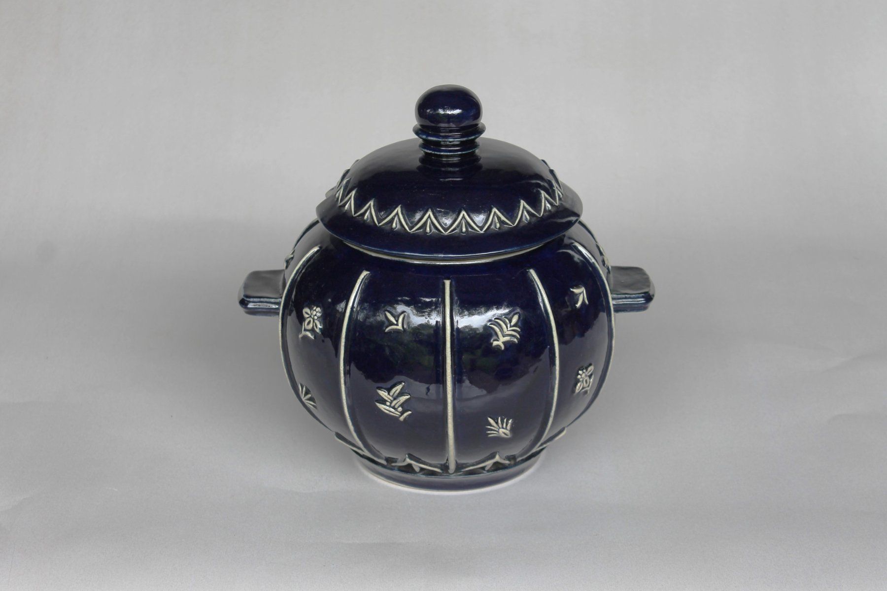 Ciotole: Grosse Merkelbach Jugendstil Dose / Bowle um 1918. – Usato da Bern venduto da secondchoice 1
