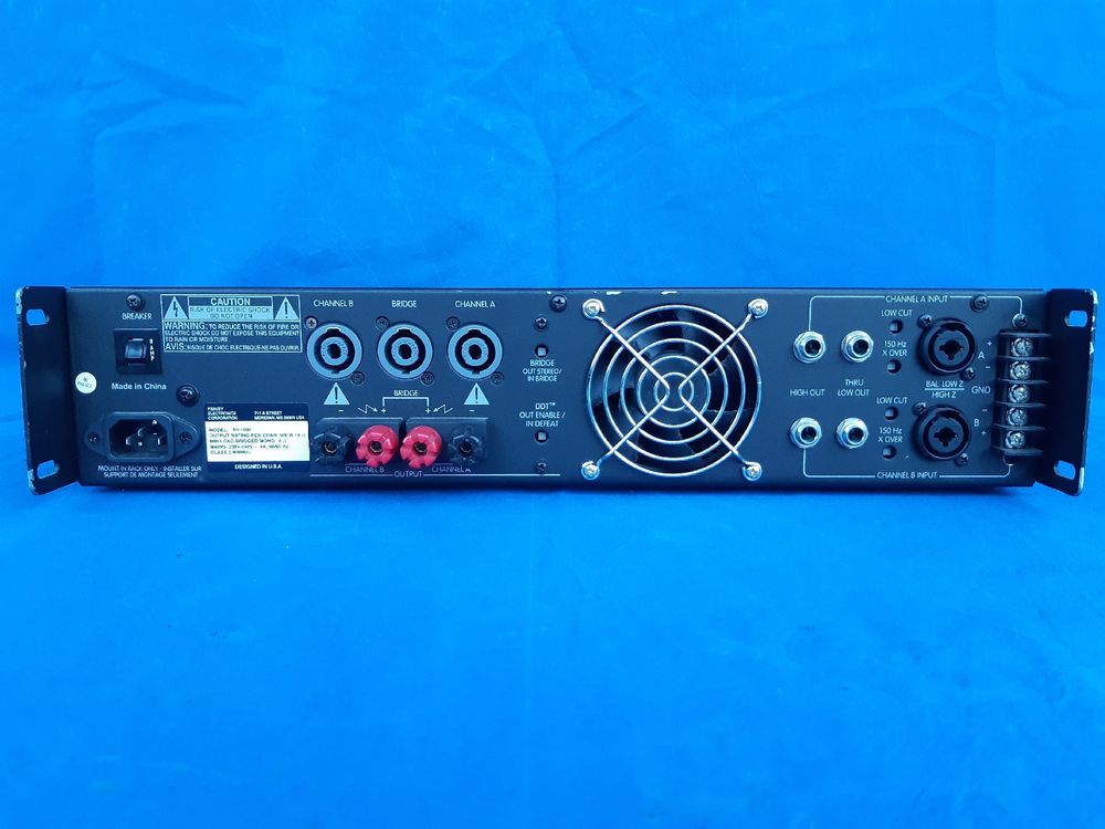 Peavey PV1500 Rackmount Power Amplifier 300W/Channel@ 8 Ohm (Gebraucht ...