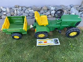 Kindertraktor John Deere 6920 mit Anhänger
