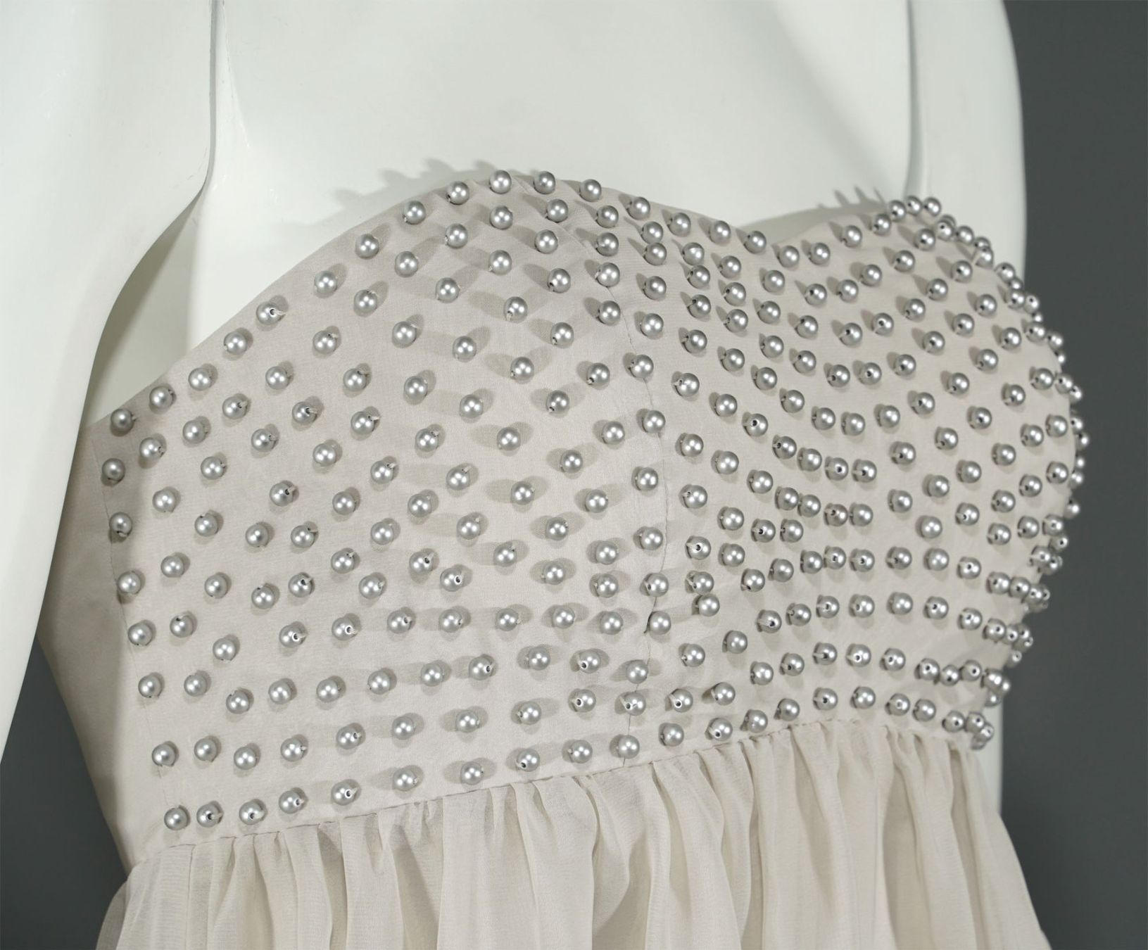 Vestiti: sommerliches Cocktailkleid mit Perlenbustier – Usato da Meggen venduto da 1Class2Hand 1