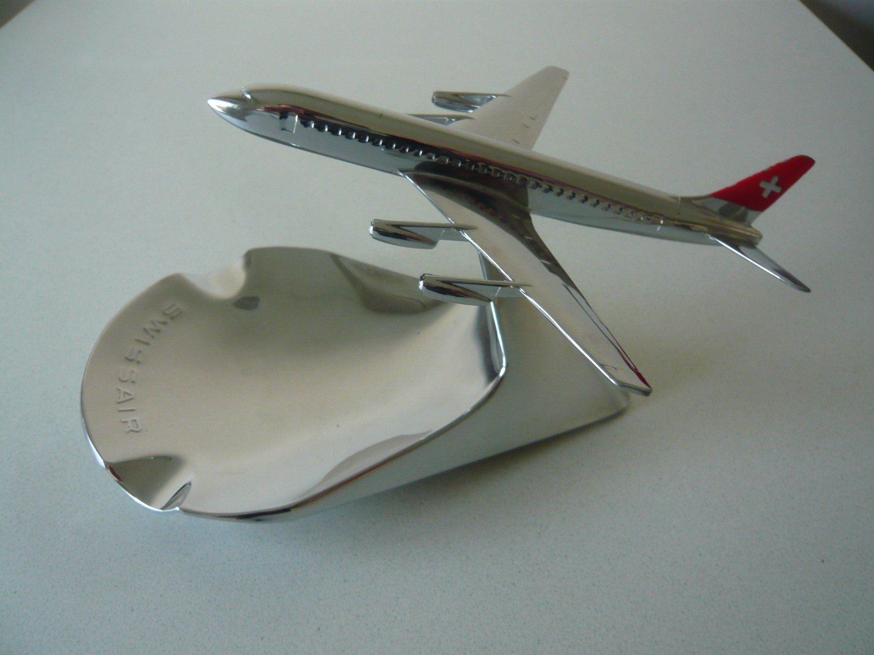 Swissair Portacenere: Swissair Aschenbecher – Usato da Reinach BL venduto da Ka-wum 9