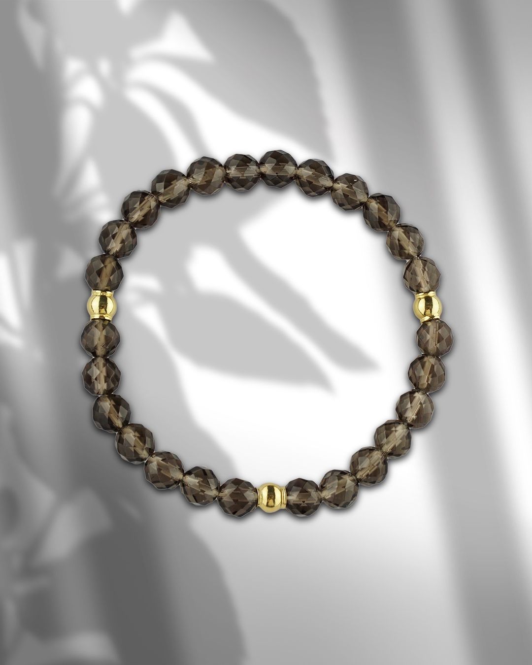 Bracciali & Braccialetti: Armband aus Rauchquarz mit 925 Silber – Nuovo e nell'imballaggio originale da Schindellegi venduto da MoonAmber.schmuck