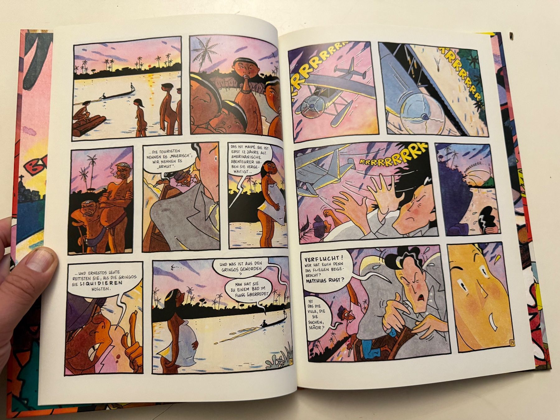 Comics: AMAZONIS LIVINGSTONE 2 - MARIO RULLONI / PABLO ZWEIG – Gebraucht aus Münsingen von Ganjam 5