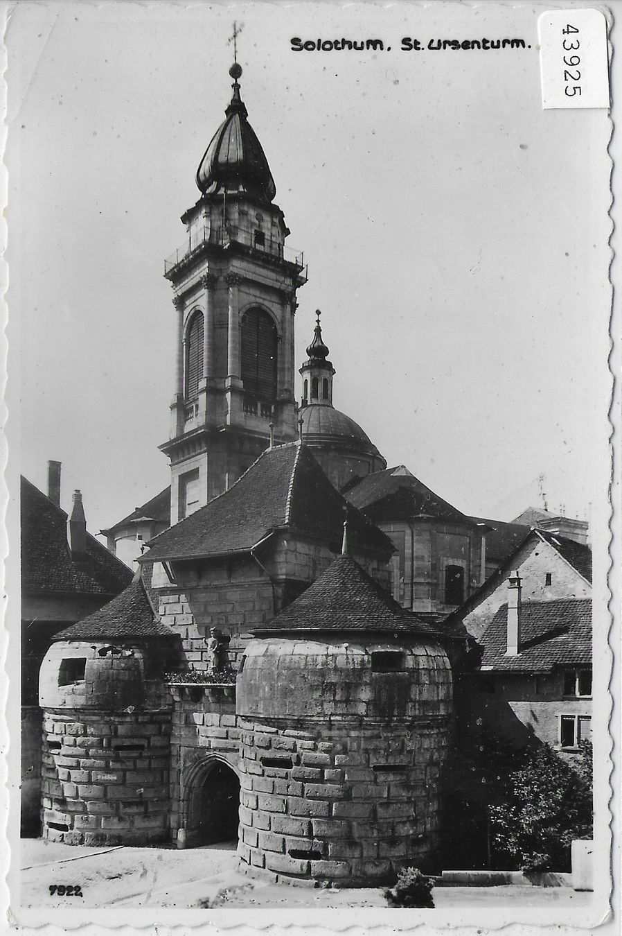 Cartes postales: Solothurn - St. Ursenturm – D'occasion à Ettingen par Kartenplanet