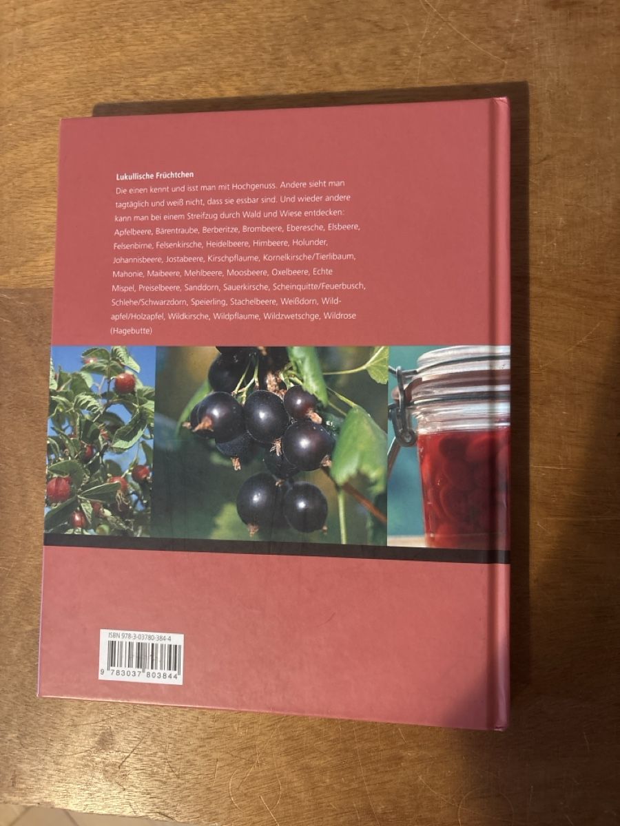 Libri: Wildfrüchte Kochbuch – Usato da Zürich venduto da WWehrle 1