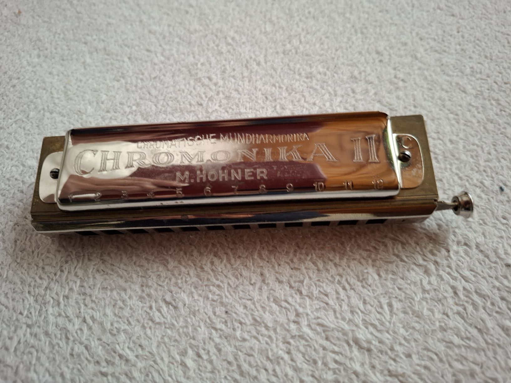 Hohner Strumenti musicali: M. Hohner Chromonica II Mundharmonika  – Usato da Riniken venduto da bro_slk8 5