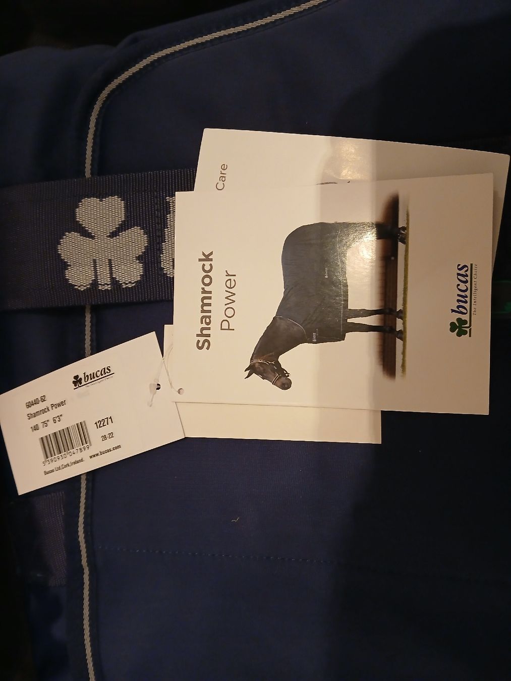 Coperte & Accessori: Bucas Shamrock Power – Nuovo e nell'imballaggio originale da Uster venduto da hex_k9rq 2