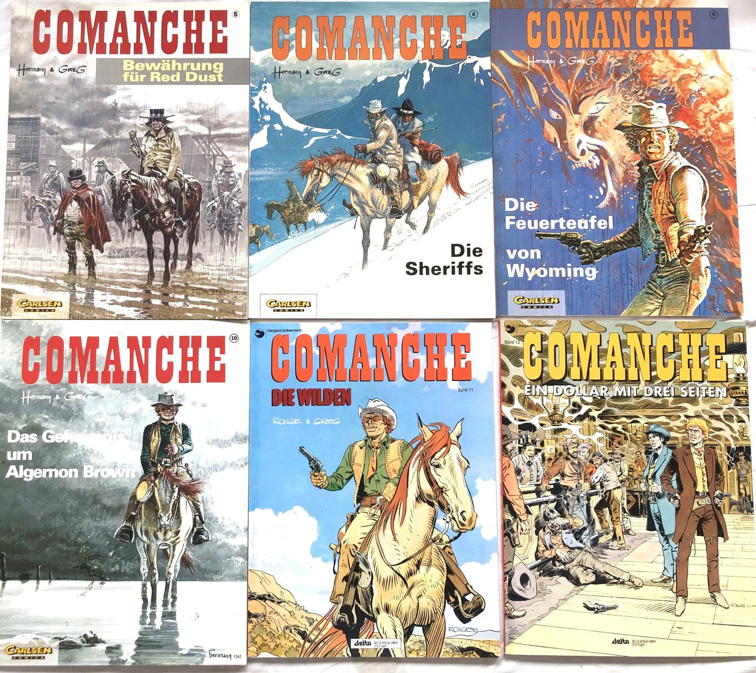 Fumetti: COMANCHE - Comic Sammlung - Nr.5/8-15 - Erstauflagen – Usato da Schaffhausen venduto da durruti 1