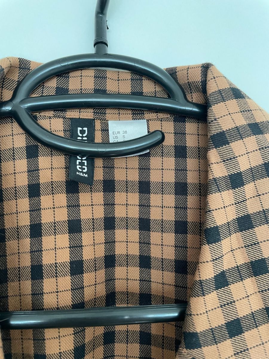 H&M Lotti di vestiti: H&M Karo Set, Gr. 36, Braun/Schwarz – Usato da Zürich venduto da vallup_9 4
