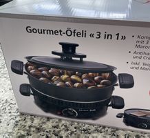 Betty Bossi Gourmet-Öfeli 3 in 1 - Marroni, Crêpes!