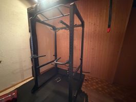 Power Rack Kraftstation schwarz gebrauchter Zustand