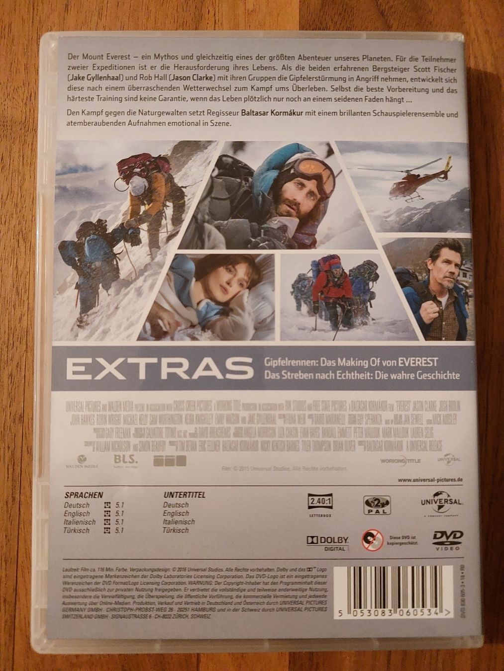 Alle DVDs: DVD - Everest – Gebraucht aus Rheinfelden von FilmAuktion 1