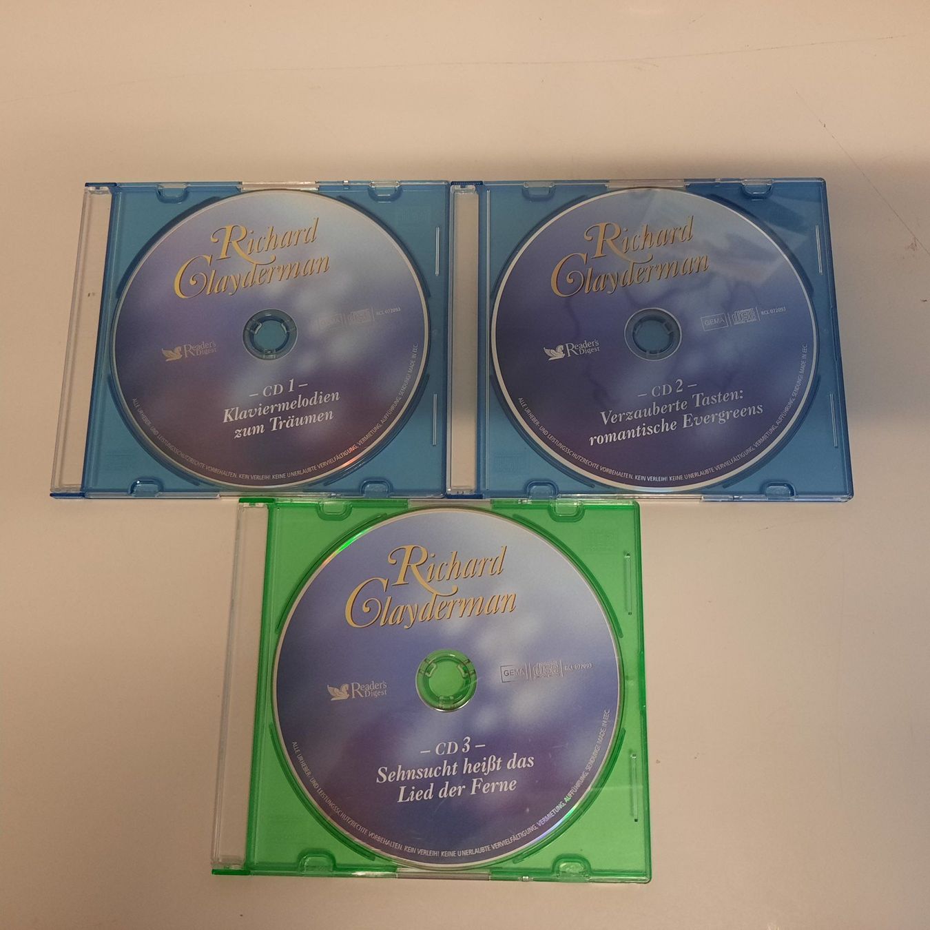 CD: Richard Clayderman – Usato da Buochs venduto da Nyima21