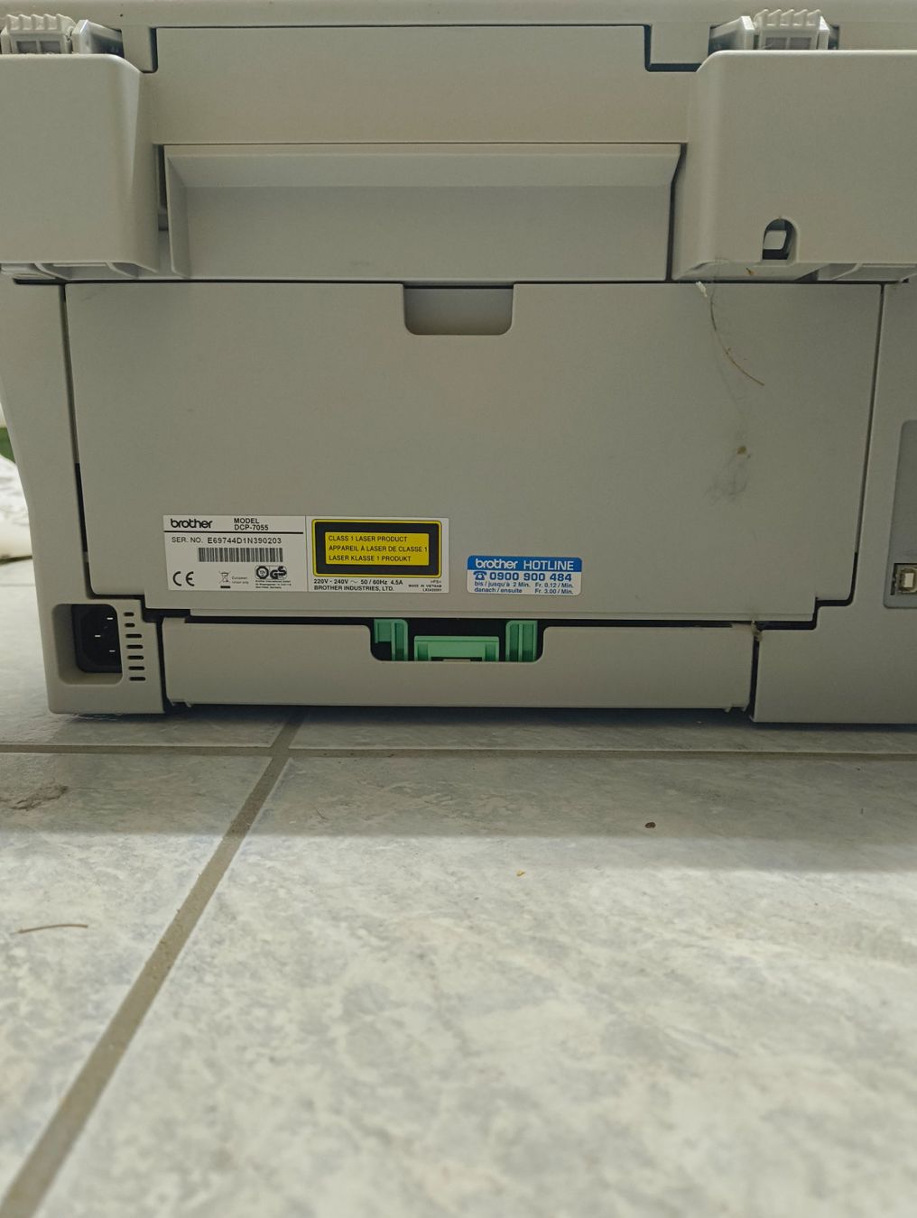 Brother Imprimantes: Multifunktionsdrucker Brother DCP-7055 gebraucht – Défectueux à Ehrendingen par crepuscule1 3