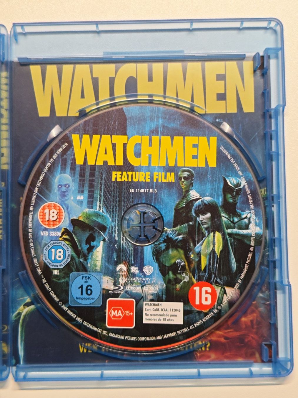 Tutti i DVDs: Watchmen - Die Wächter – Usato da Liestal venduto da Kratzilla 1