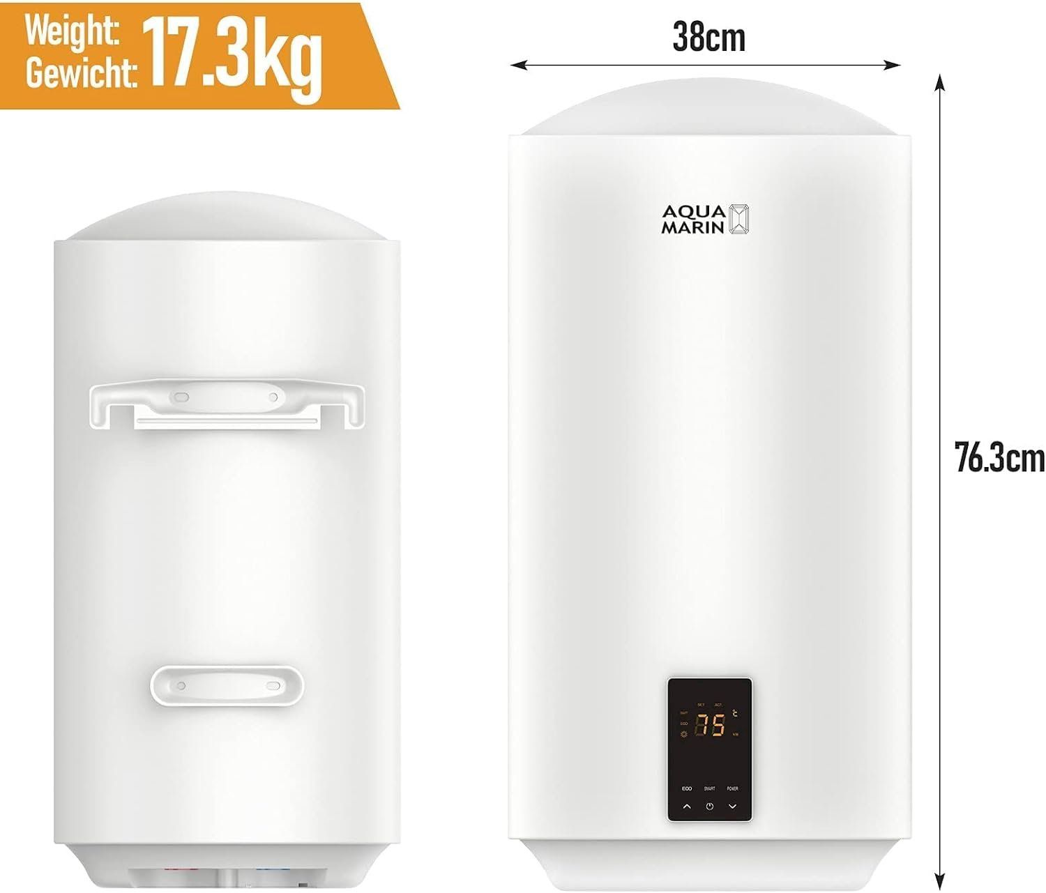 Installations sanitaires: Elektro SMART Warmwasserspeicher 50L – Neuf avec emballage d'origine à Bottighofen par zaap 7