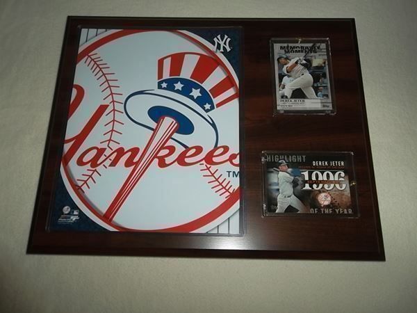 MLB Carte collezionabili: MLB New York Yankees Plakette – Nuovo e nell'imballaggio originale da Reinach BL venduto da RetroGamesSportsMore