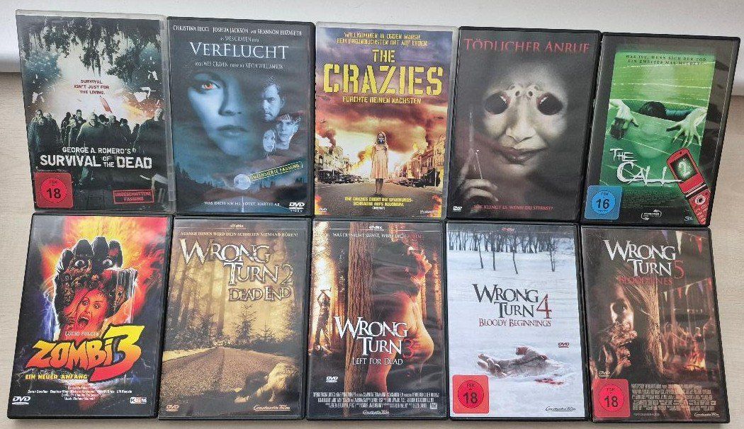 Tous les DVDs: 60 x Horror DVD Sammlung – D'occasion à Wettingen par Reviled 3
