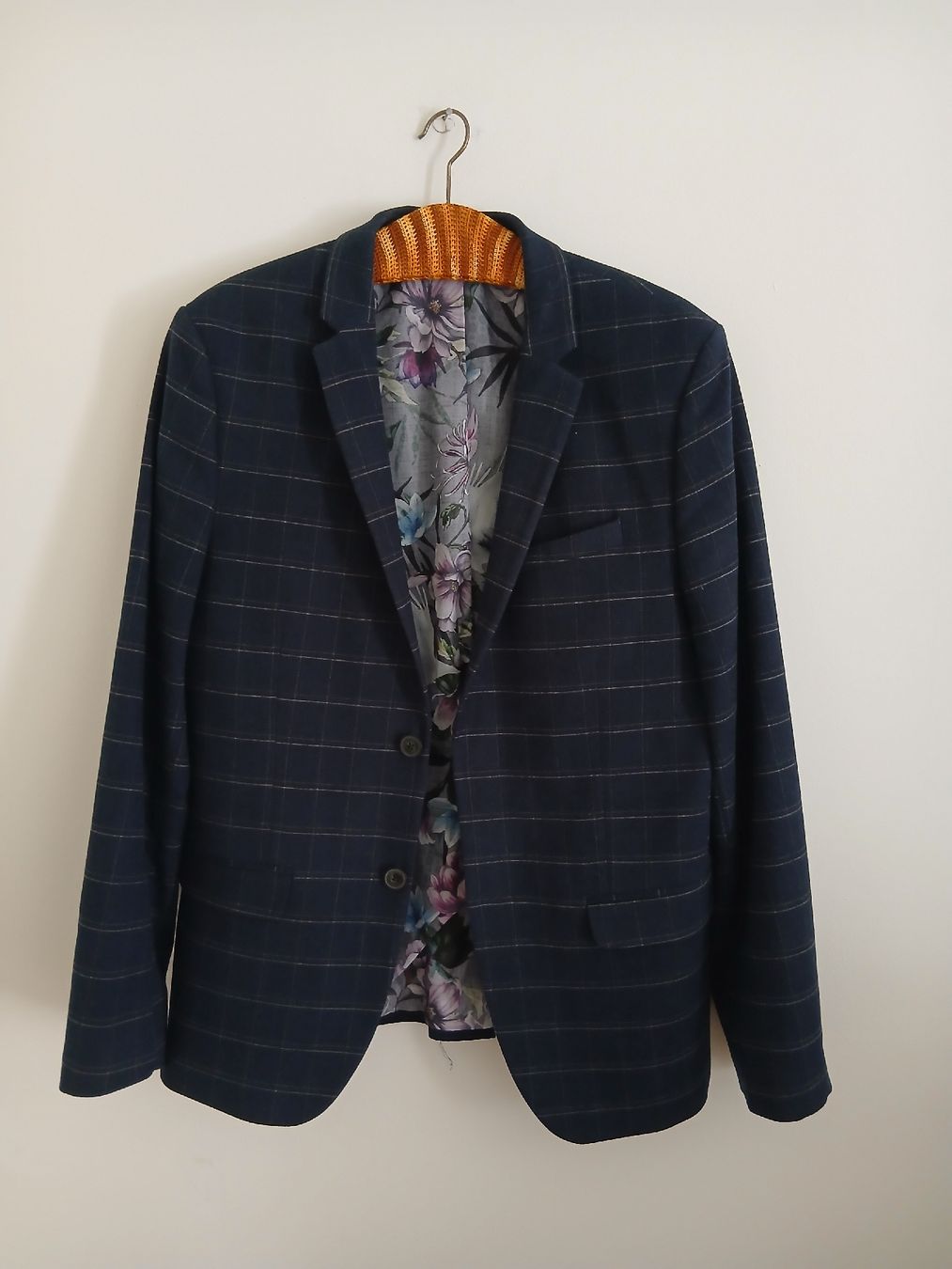 Giacche: River Island Blue Jacket UK size 40 regular fit – Nuovo (secondo la descrizione) da Wil SG venduto da tre_g2l7