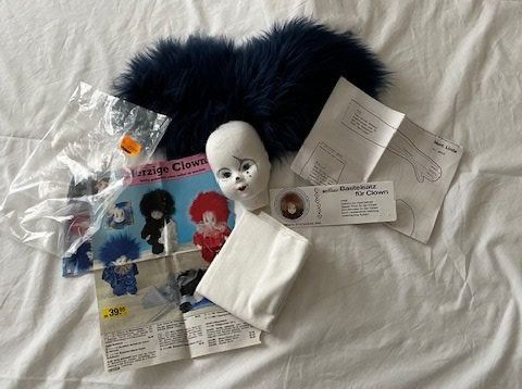 Kit bricolage: Clown - Bastelsatz – Nuovo e nell'imballaggio originale da Lostorf venduto da Felixa64
