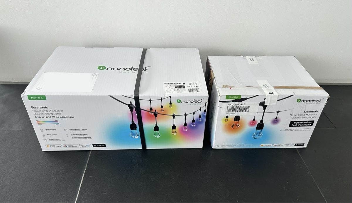 Lichterketten & Leisten: Nanoleaf Lichterkette | 45 Meter – Neu (gemäss Beschreibung) aus Kilchberg ZH von Great