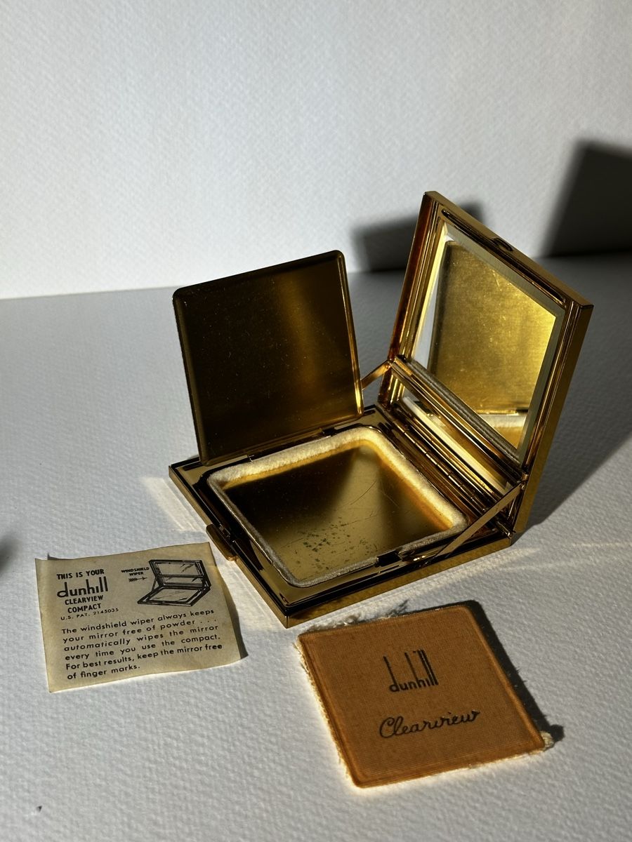 Make-up: Puderdose Dunhill Clearview – Nuovo (secondo la descrizione) da Zürich venduto da RatsTreasure 8