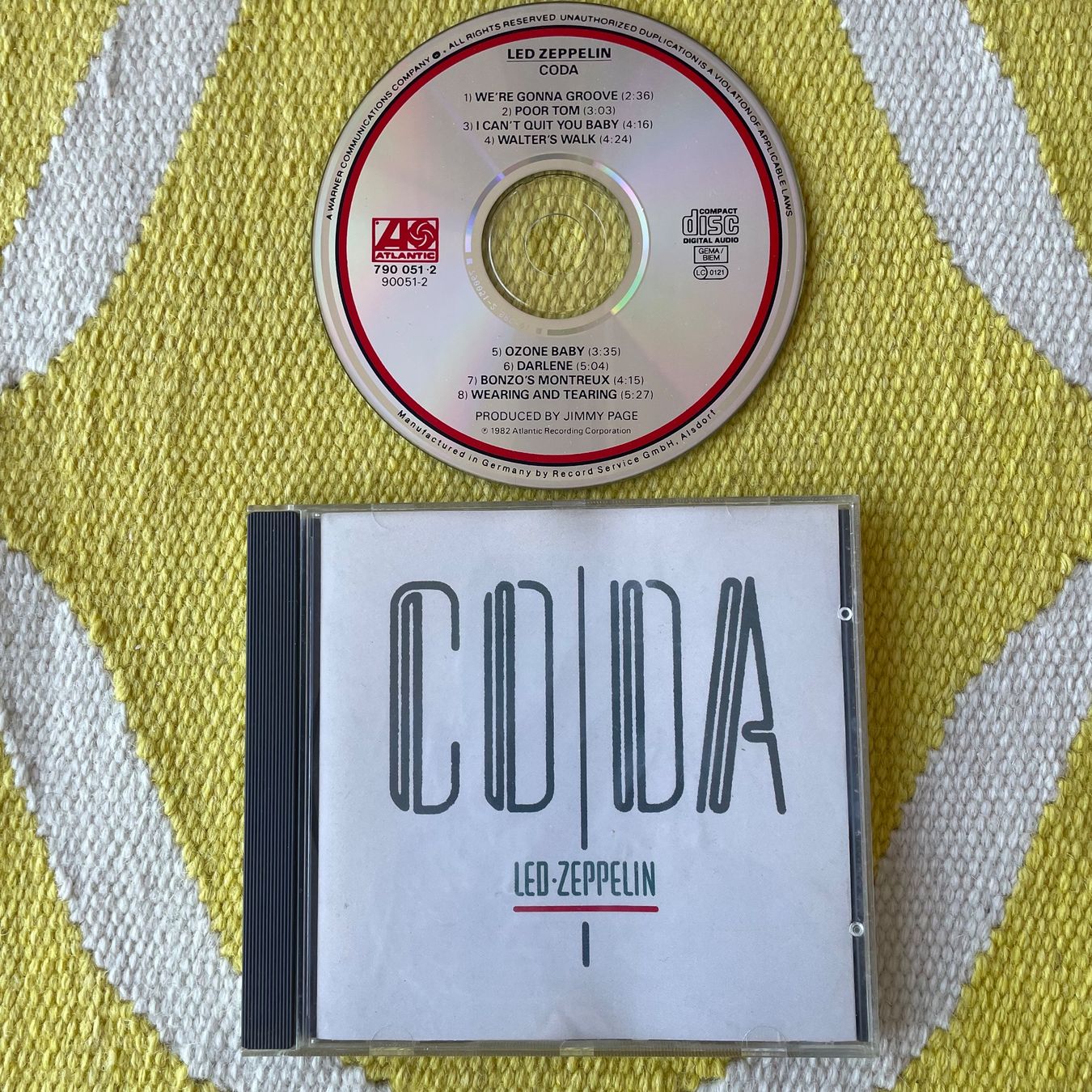 CDs: LED ZEPPELIN-CODA – Gebraucht aus Rorschacherberg von CD-Roli