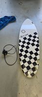 Surfboard Surf RX Tuflite 5.0 schwarz weiss mit Tasche
