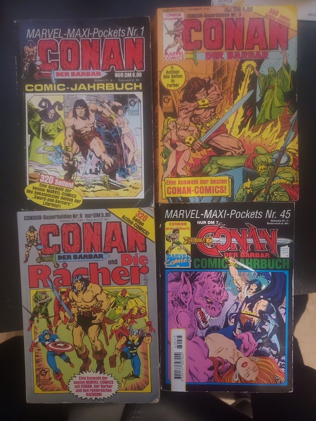 Fumetti: 4 x Conan der Barbar Maxi Pocket Condor – Usato da Dübendorf venduto da Seth2167