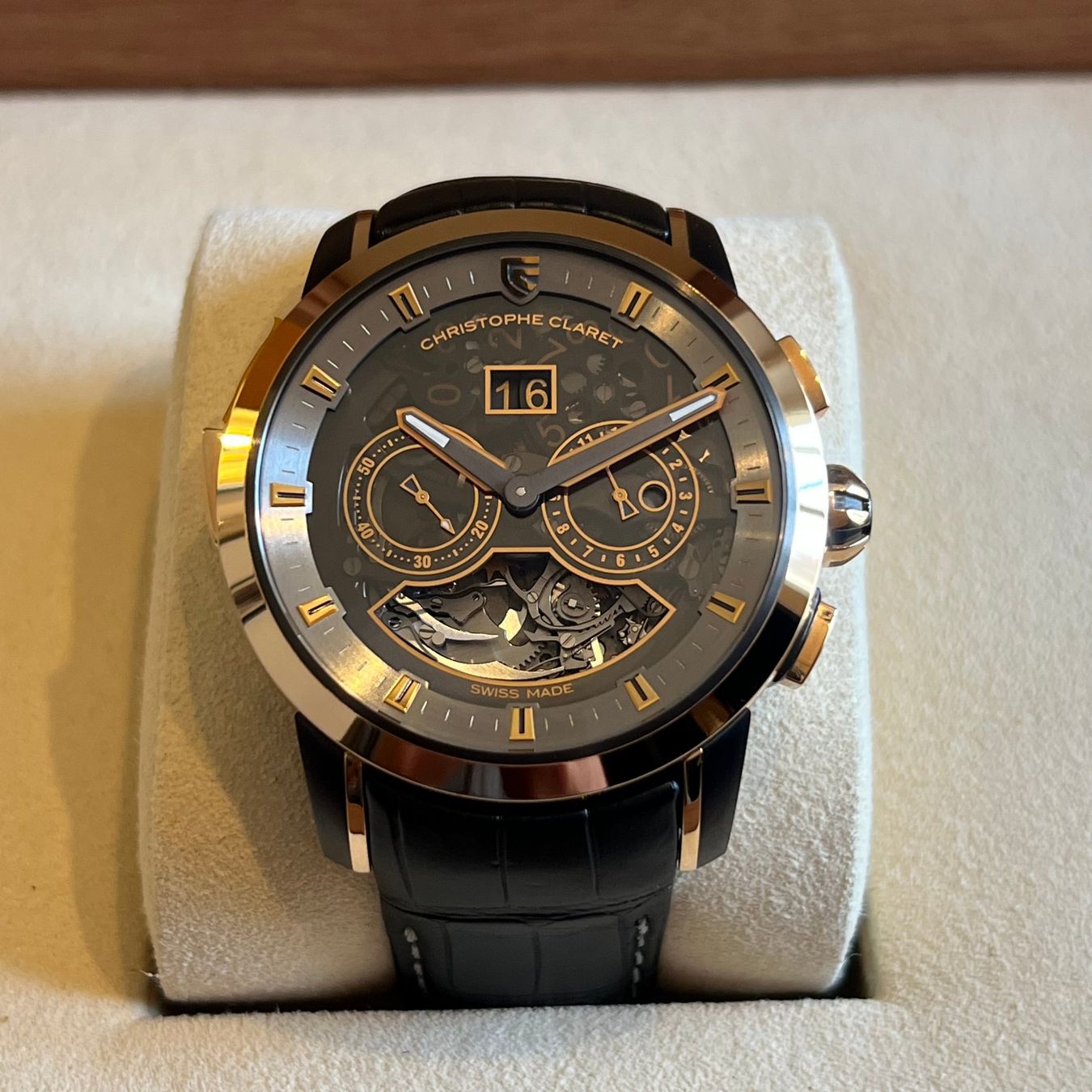 Orologi: Christophe Claret Allegro Minute Repeater Full Set ALG89.000 – Usato da Carouge GE venduto da Watchaser