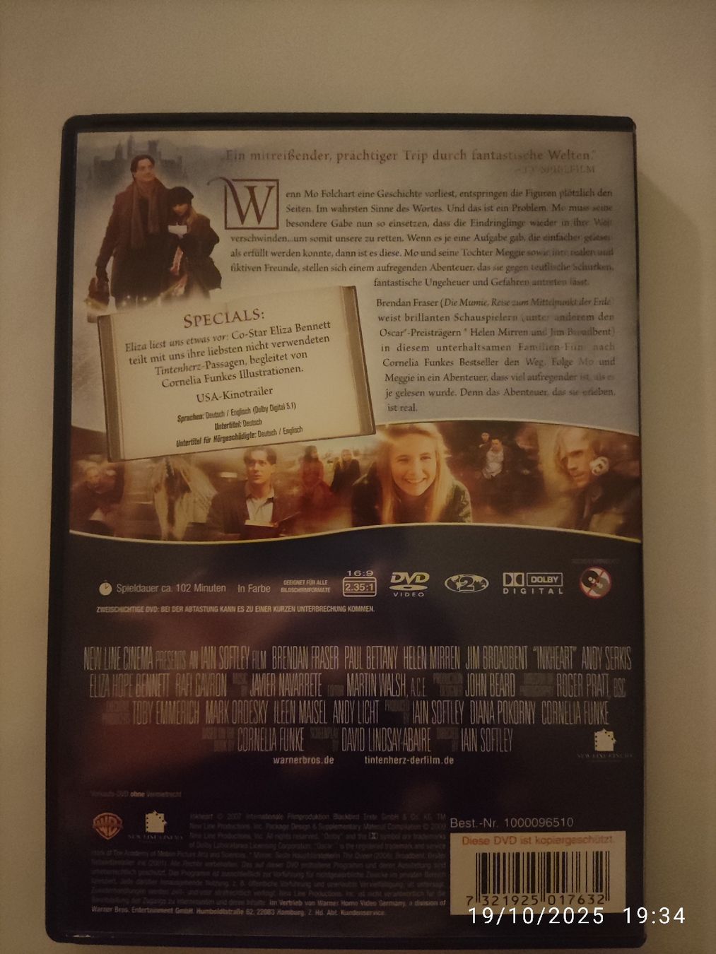 Tous les DVDs: Tintenherz – D'occasion à Basel par Alacant 1
