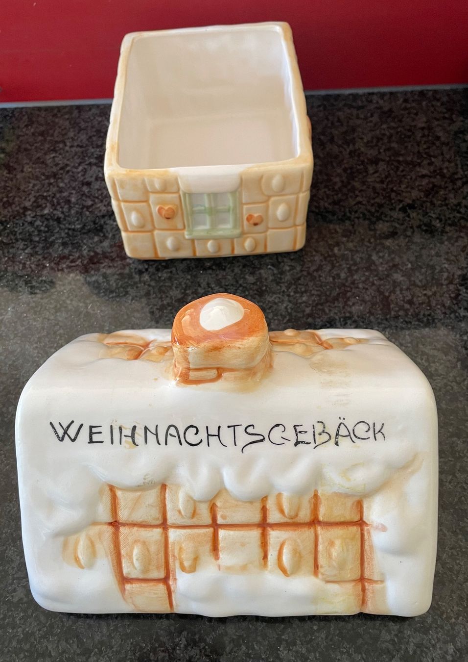 Tutte le decorazioni: Weihnnachtsdose aus Keramik – Usato da Zuerich venduto da Michel52 1