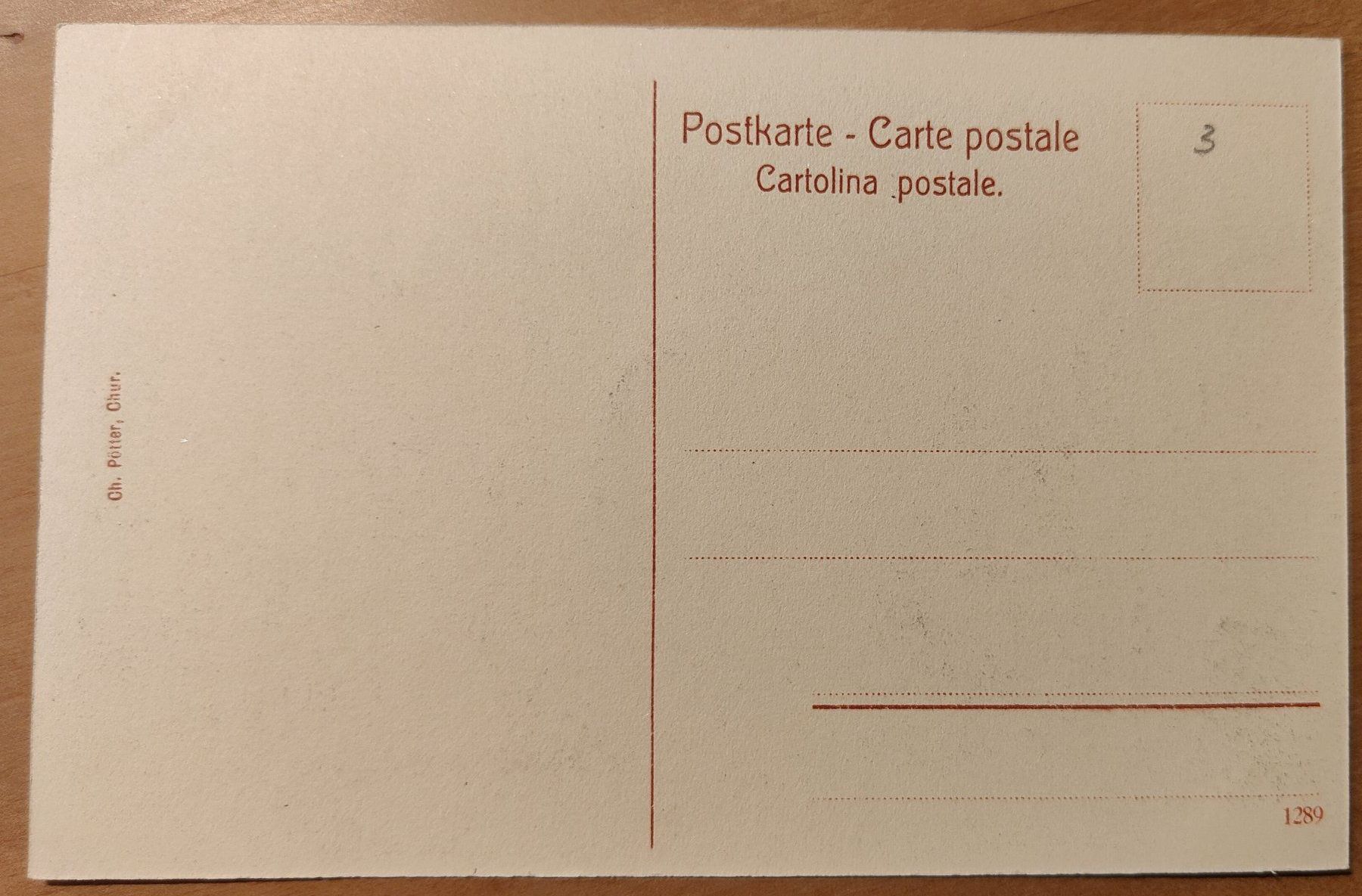 Cartoline postali: Stätzerhorn Parpan um 1905 – Usato da St. Erhard venduto da Chaeferli6 1