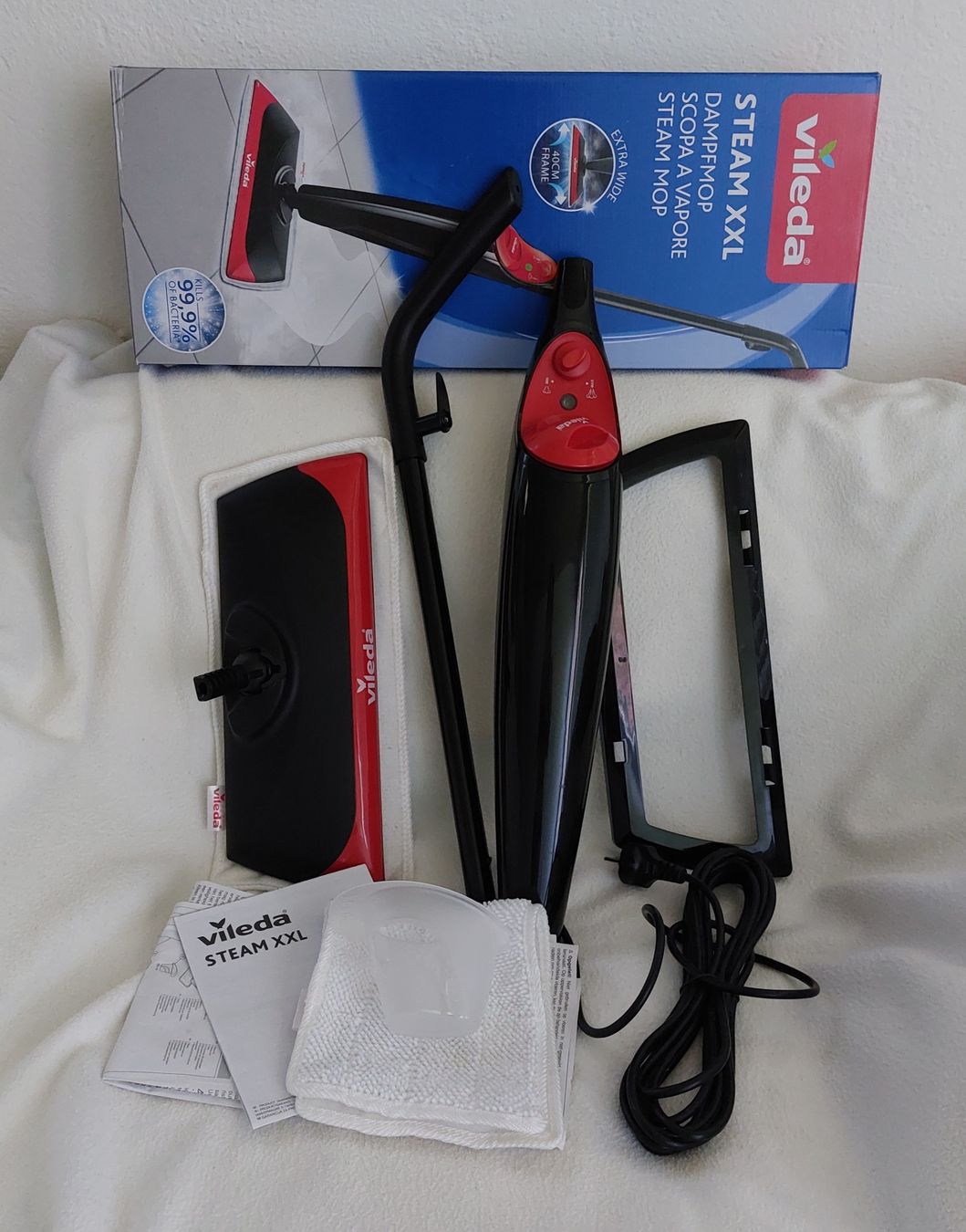 Vileda Dampfreiniger: NEU, Vileda  Steam Dampfreiniger XXL – Neu und originalverpackt aus Gockhausen von tru_85c9