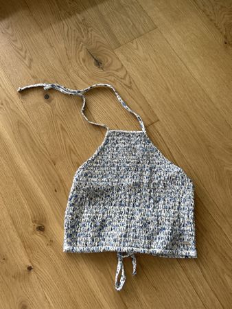Sommer Top Pacific Republic, blau/weiss, Gr. S, neuw.