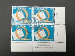 2003 Erstag gest.Viererblock mit Tab (K52)