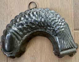 Antike Backform FISCH - aus Blech - sehr alt / alte