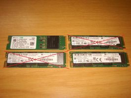 1 stück 256gb m.2 nvme ssd. Getestet.