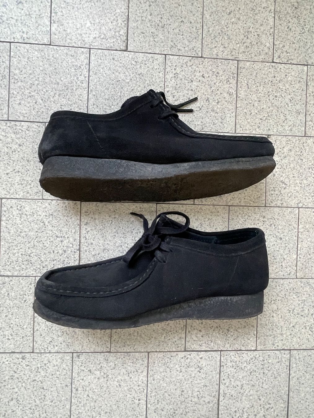 Clarks Chaussures hommes: Clark Wallabees schwarz Wildleder (Grösse 41) – D'occasion à Zürich par Finn_Stillhart 2