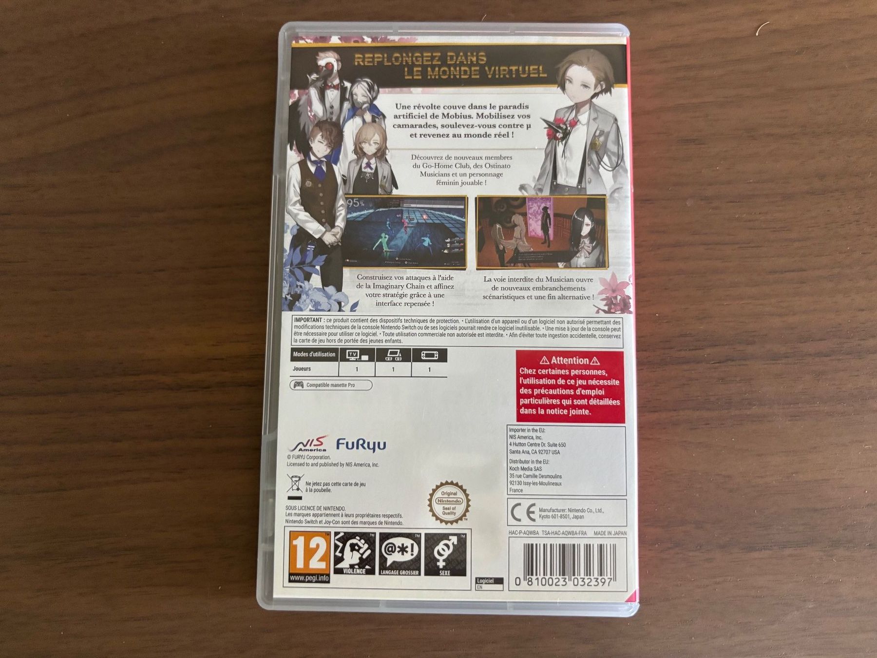 Nintendo Giochi: The Caligula Effect Overdose [Nintendo Switch] – Usato da Killwangen venduto da Ryusens 1